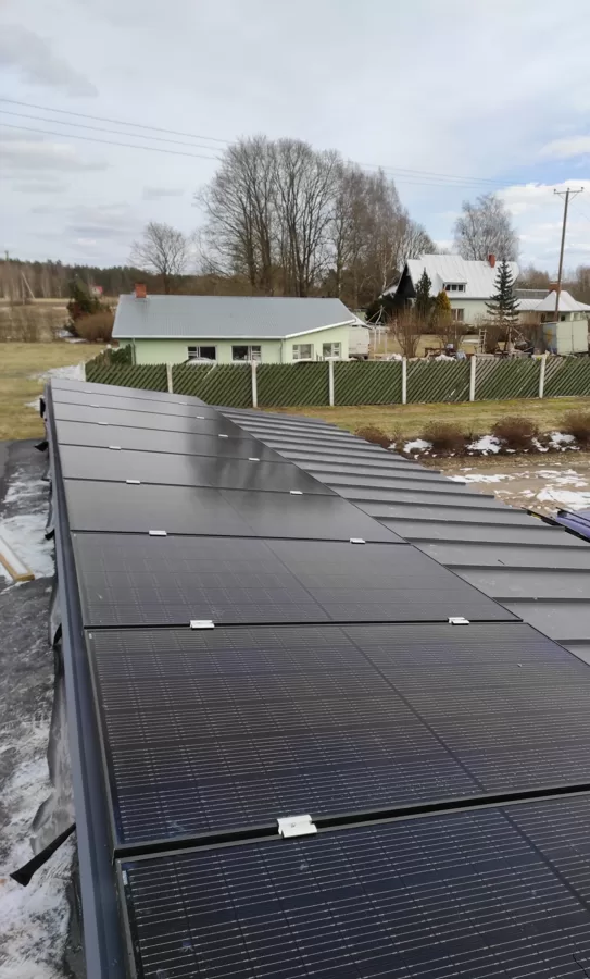 Валмиера 3.75kВт + 6kВт Growatt инв.